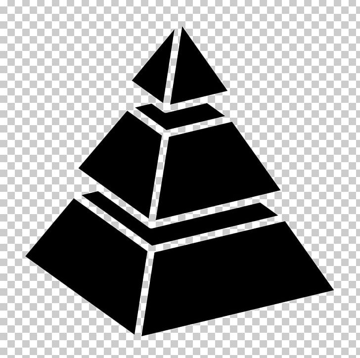 Computer Icons Pyramid Computer Software PNG, Clipart, Angle, Black And White, Christmas Decoration, Christmas Tree, Computer Icons Free PNG Download