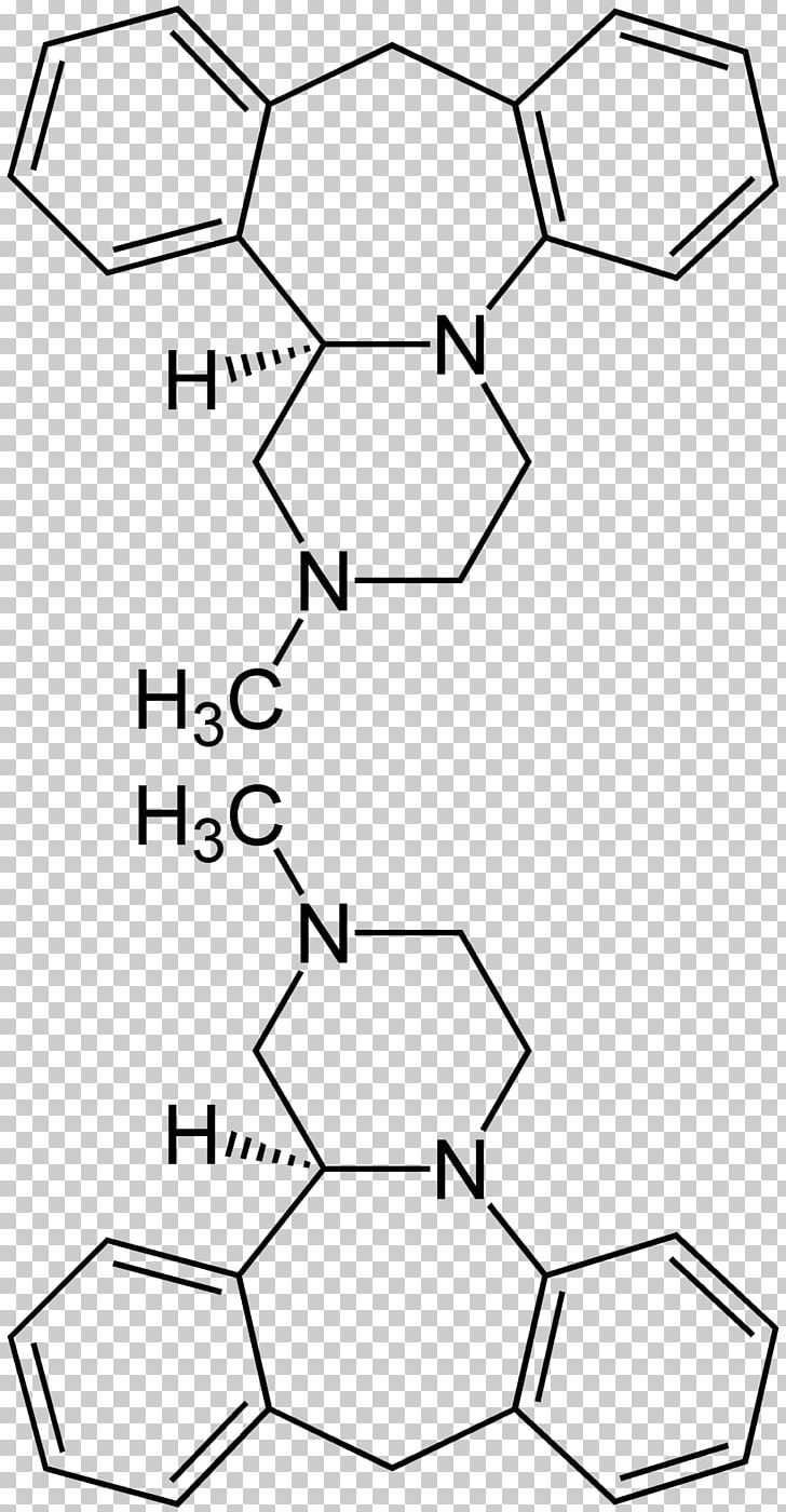 Mianserin Depression ATC Code N Chemistry Isomer PNG, Clipart, Angle, Antidepressant, Area, Black, Black And White Free PNG Download