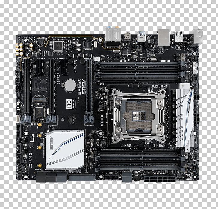 Motherboard Central Processing Unit Computer System Cooling Parts LGA 2011 Intel X99 PNG, Clipart, Asus, Asus X, Asus X 99, Asus X 99 E, Asus X99e Free PNG Download