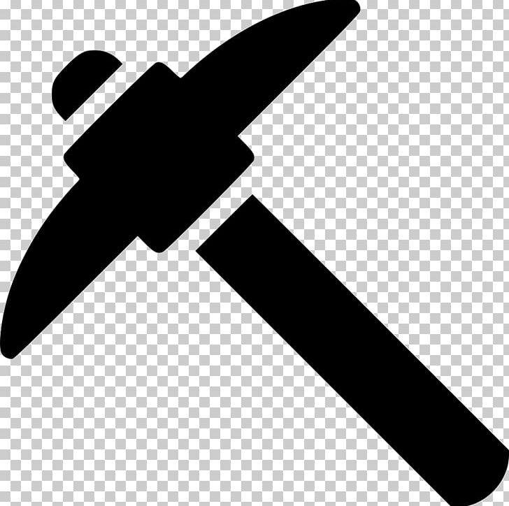 Pickaxe Computer Icons Mining Tool PNG, Clipart, Angle, Architectural Engineering, Bitcoin, Black, Black And White Free PNG Download