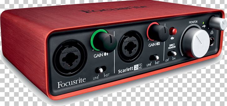 Microphone Audio Sound Recording And Reproduction Focusrite Interface PNG, Clipart, Audio, Audio Equipment, Electronic Device, Electronics, Focusrite Scarlett 2i2 Free PNG Download