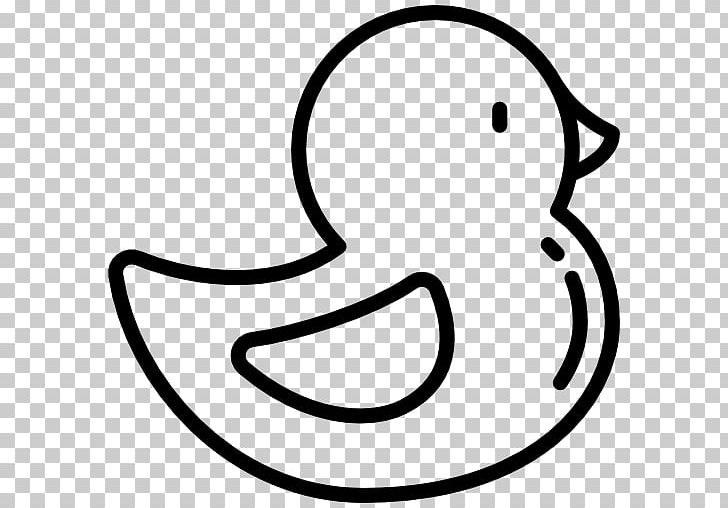Rubber Duck Computer Icons PNG, Clipart, Animals, Area, Black, Black And White, Circle Free PNG Download