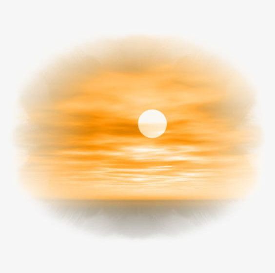 Sunset PNG, Clipart, Clouds, Level, Orange, Orange Clouds, Sea Free PNG Download