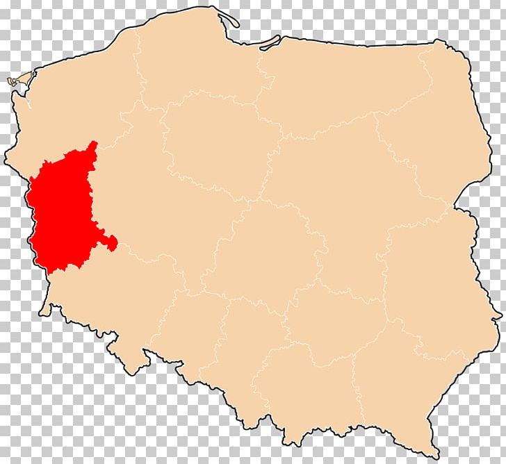 Zielona Góra Voivodeship Lower Silesian Voivodeship Map Greater Poland Voivodeship PNG, Clipart, Administrative Division, Administrative Divisions Of Poland, Avian, Ecoregion, Flu Free PNG Download