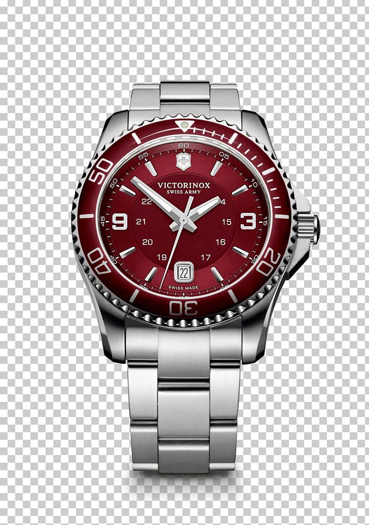 Victorinox Men's Maverick Watch Chronograph Red PNG, Clipart, Accessories, Bracelet, Brand, Chronograph, Dial Free PNG Download