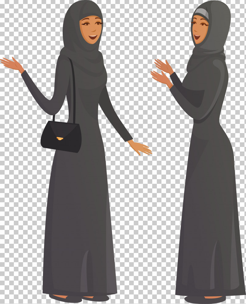 Robe Abaya Sleeve M Costume Sleeve PNG, Clipart, Abaya, Arabic People Cartoon, Costume, Robe, Sleeve Free PNG Download