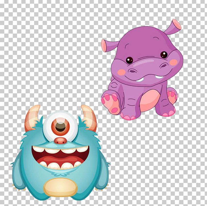 Euclidean Smile Shutterstock PNG, Clipart, Cartoon, Drawing, Fantasy, Fictional Character, Hippopotamus Free PNG Download