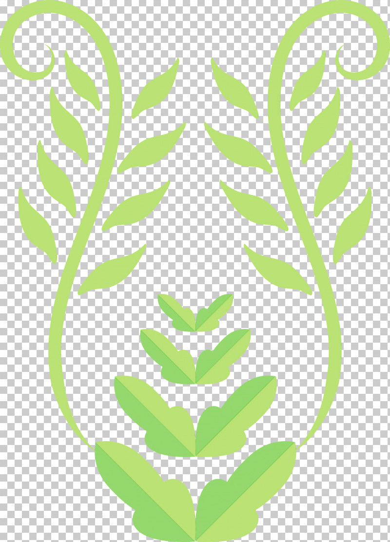 Leaf Plant Stem Line Art Green Tree PNG, Clipart, Branching, Flower, Flower Art, Flower Clipart, Green Free PNG Download
