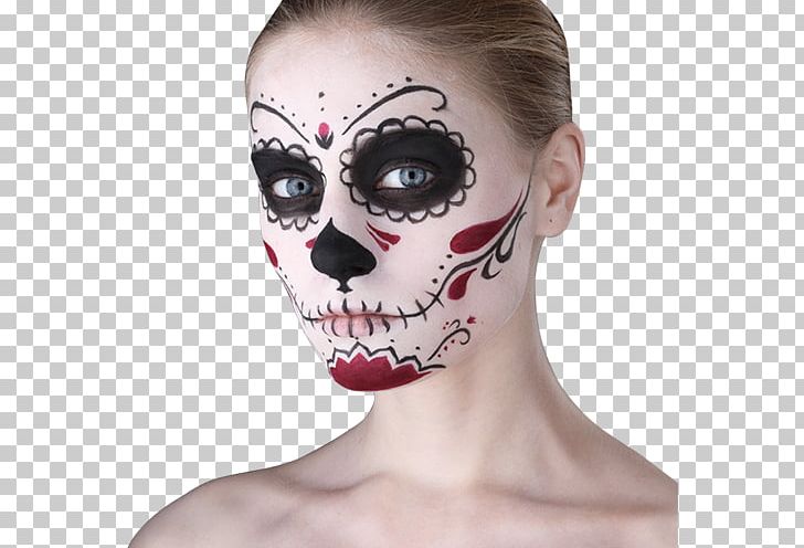 Day Of The Dead Halloween Death Calavera Costume PNG, Clipart, 31 October, Calavera, Cheek, Costume, Day Of The Dead Free PNG Download