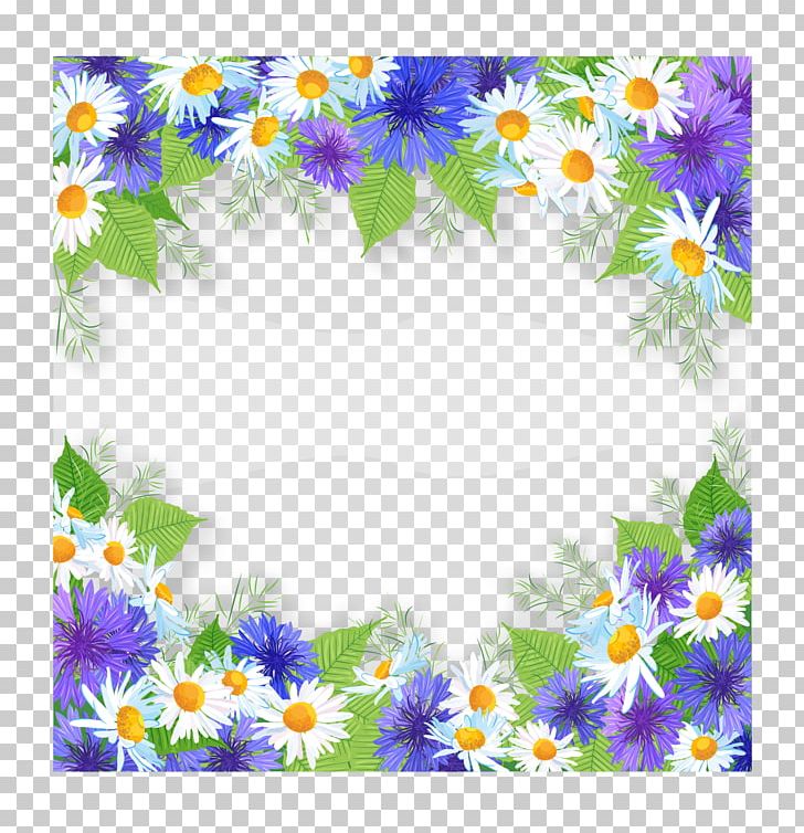 Border Purple Blue PNG, Clipart, Blue, Border, Chamomile, Dahlia, Decorative Patterns Free PNG Download