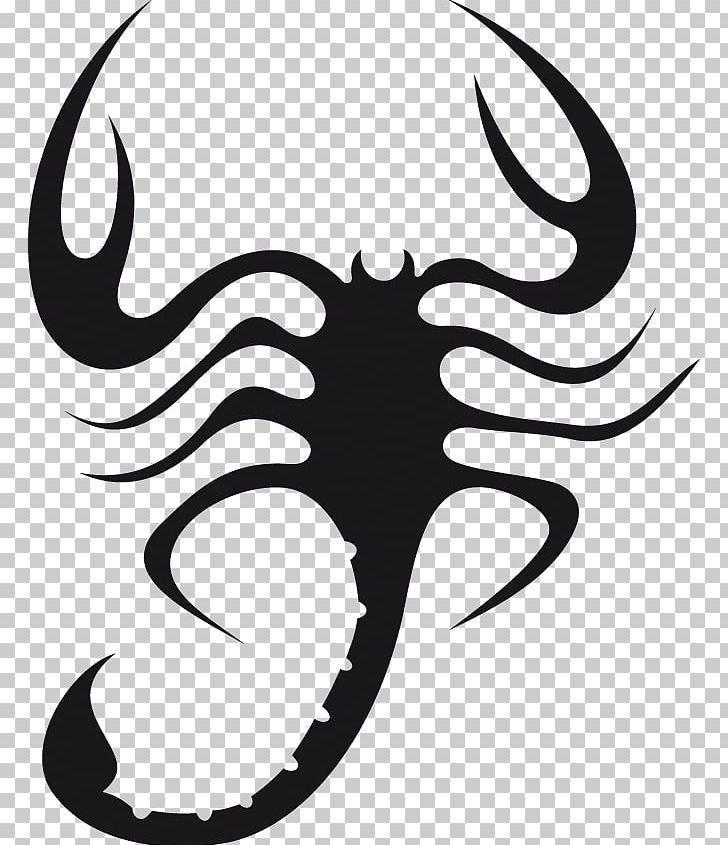 Scorpion Tattoo PNG, Clipart, Artwork, Astrological Sign, Black And White, Drawing, Fictional Character Free PNG Download