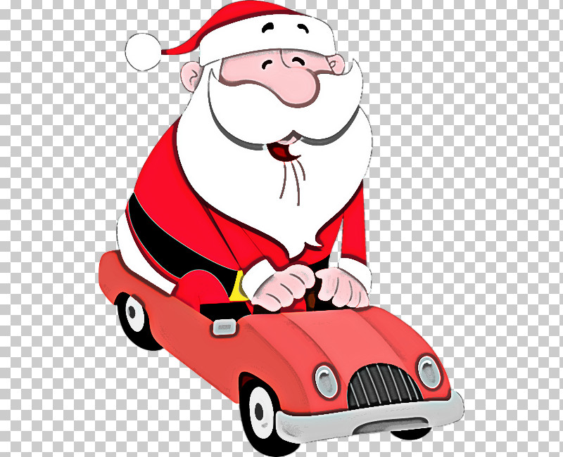 Santa Claus PNG, Clipart, Car, Cartoon, Christmas, Santa Claus, Vehicle Free PNG Download