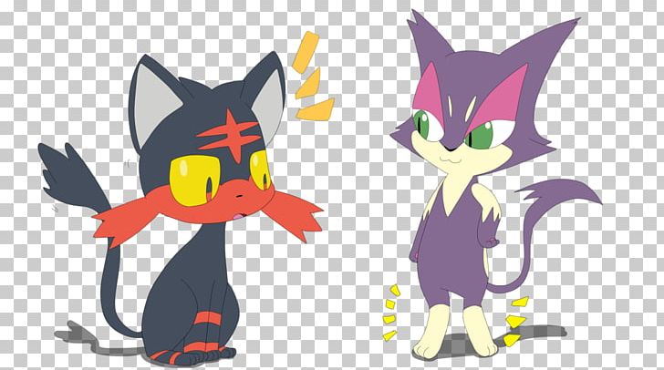 Cat Litten YouTube ポケモンの一覧 PNG, Clipart, Animals, Art, Bat, Carnivoran, Cartoon Free PNG Download