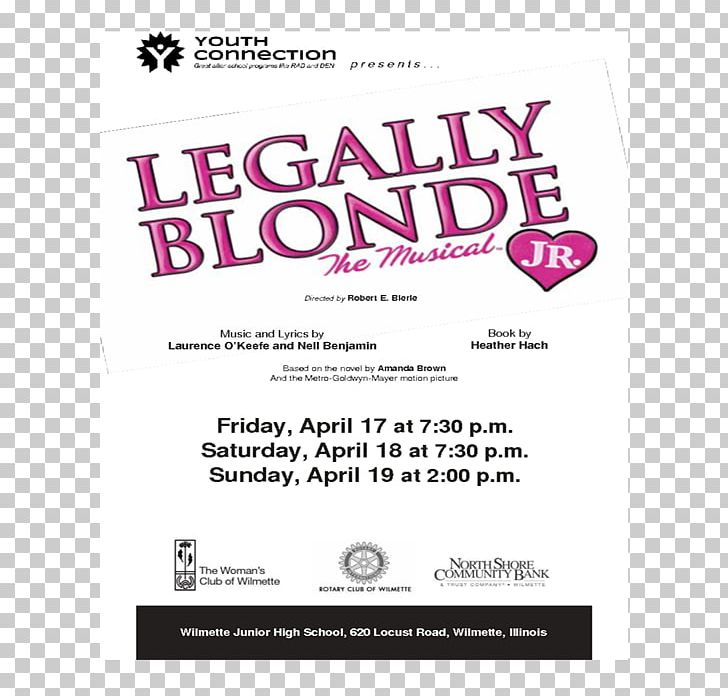 Elle Woods Legally Blonde Titanic Sunderland Empire Theatre Kinky Boots PNG, Clipart, Advertising, Brand, Elle Woods, Kinky Boots, Legally Blonde Free PNG Download
