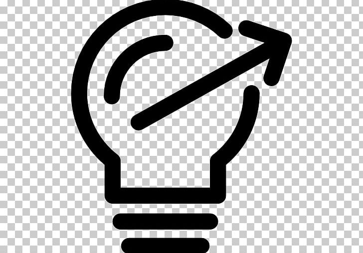 Incandescent Light Bulb Lighting Electric Light Computer Icons PNG, Clipart, Angle, Arrow, Black And White, Bulb, Computer Icons Free PNG Download