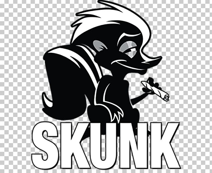 Logo Skunk Dog Brand PNG, Clipart, Advertising, Animals, Art, Artwork, Black Free PNG Download