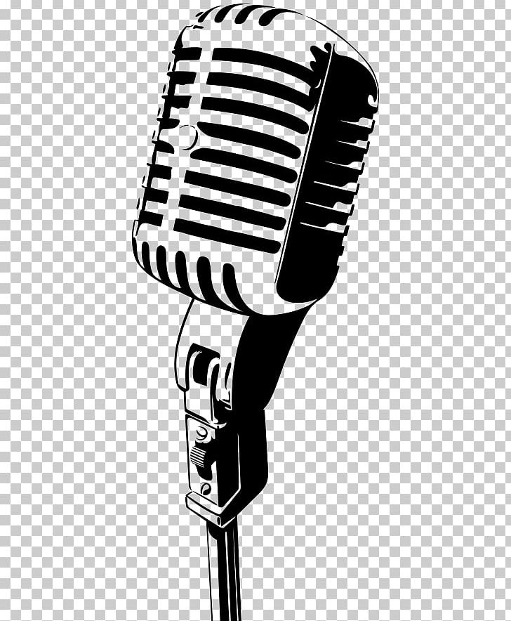 Microphone Comedian Stand-up Comedy Radio PNG, Clipart, Audio Equipment, Big, Black And White, Comedy Club, Dave Free PNG Download
