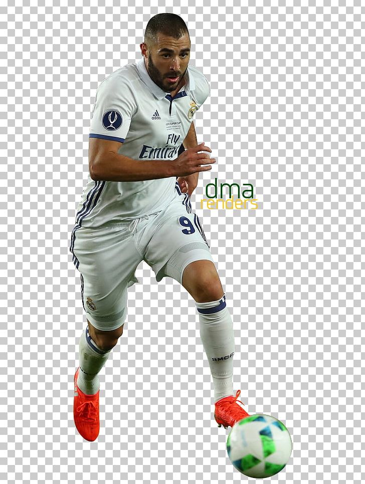 Karim Benzema Real Madrid C.F. Team Sport Jersey PNG, Clipart, 2017, Ball, Baseball Equipment, Benzema, Competition Event Free PNG Download