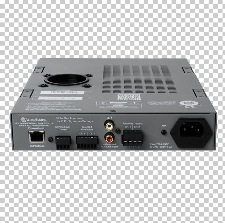 RF Modulator Atlas Sound DPA-102PM Networkable 2-Channel Power Amplifier With DSP Electronics Audio Power Amplifier PNG, Clipart, Amplifier, Amplifiers, Audio, Audio Equipment, Audio Power Amplifier Free PNG Download
