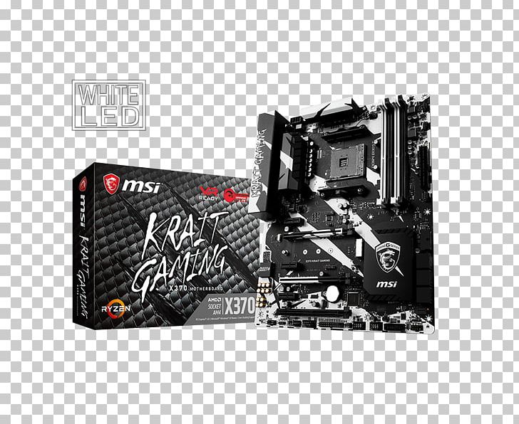Socket AM4 MSI X370 KRAIT GAMING Motherboard MSI X370 GAMING PRO CARBON Ryzen PNG, Clipart, Atx, Brand, Computer Component, Computer Cooling, Electronic Device Free PNG Download