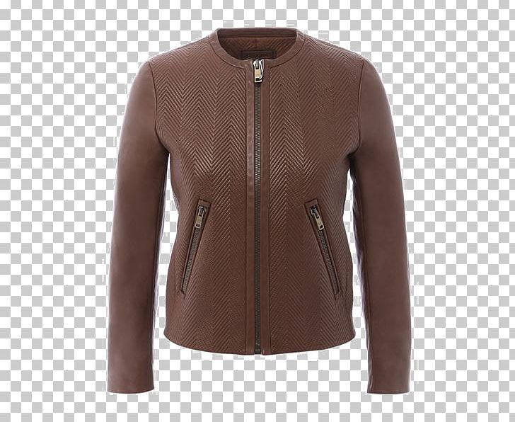 Sweater Zipper Flight Jacket Fashion Leather Jacket PNG, Clipart, Brown, Clothing, Cotton, Fashion, Fishbone Free PNG Download