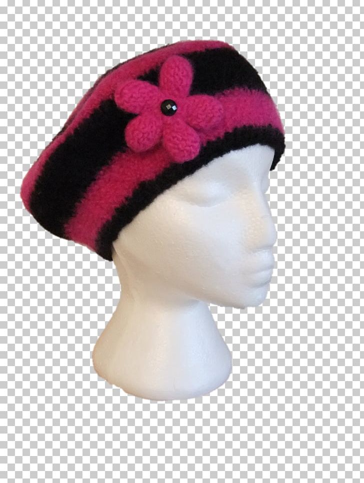 Beanie Knit Cap Magenta Knitting PNG, Clipart, Beanie, Black Beret, Cap, Clothing, Fur Free PNG Download