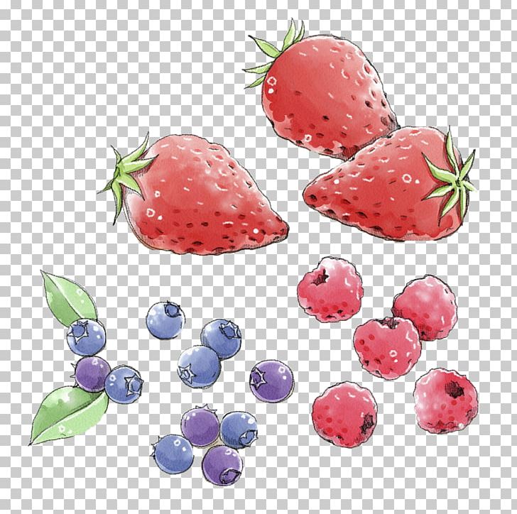 Strawberry Blueberry Aedmaasikas PNG, Clipart, Aedmaasikas, Auglis, Berry, Blueberries, Diet Food Free PNG Download