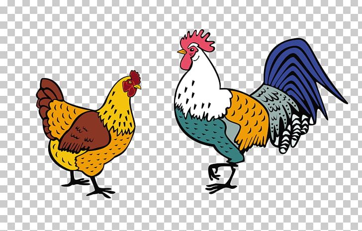 Chicken Rooster Black And White PNG, Clipart, Animals, Art, Beak, Bird, Black And White Free PNG Download