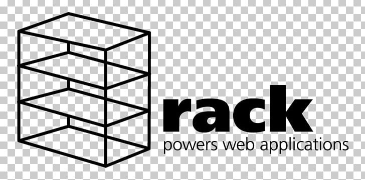 Rack Ruby On Rails Web Server Gateway Interface PNG, Clipart, 19inch Rack, Angle, Application Server, Area, Black And White Free PNG Download