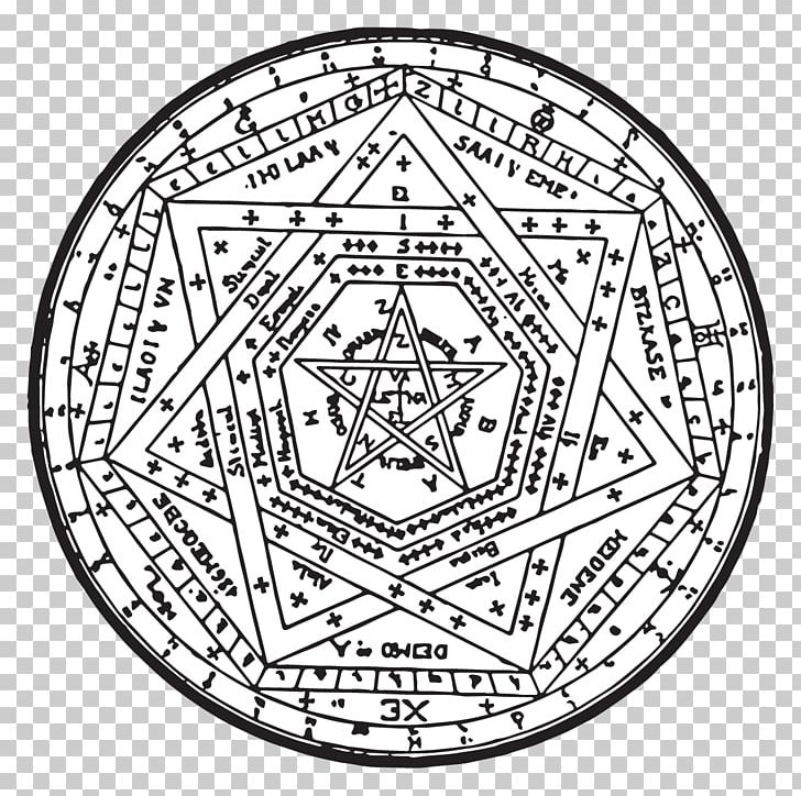 Sigillum Dei The Sworn Book Of Honorius Enochian Magic PNG, Clipart, Angel, Area, Asmodeus, Black And White, Circle Free PNG Download