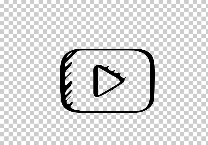 YouTube Play Button Computer Icons Sketch PNG, Clipart, Angle, Area, Black, Black And White, Button Free PNG Download