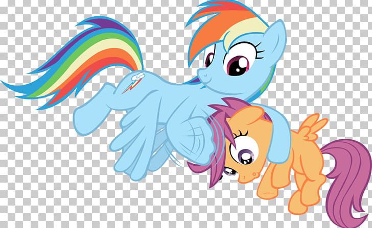 Rainbow Dash Scootaloo My Little Pony PNG, Clipart, Anime, Art, Cartoon, Color, Computer Wallpaper Free PNG Download