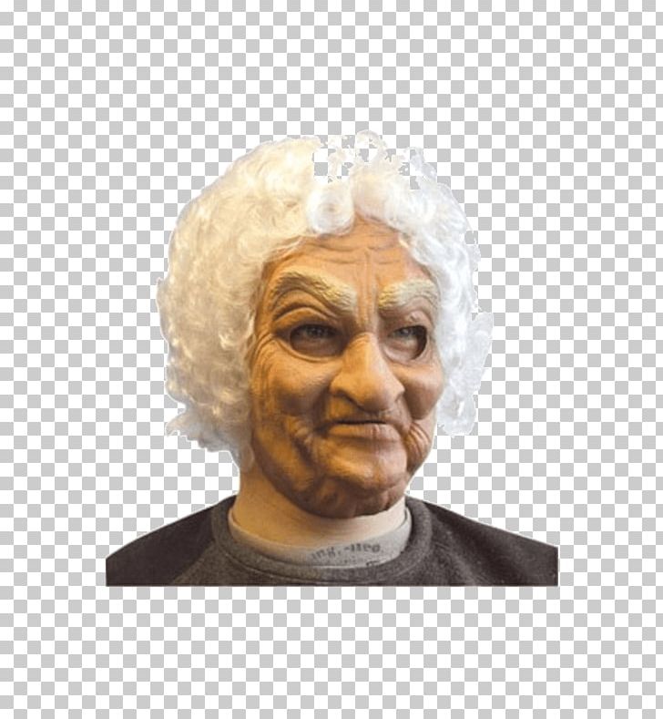 Old Lady Full Over The Head Mask Forehead Portrait PNG, Clipart, Adult, Art, Elder, Face, Facial Hair Free PNG Download