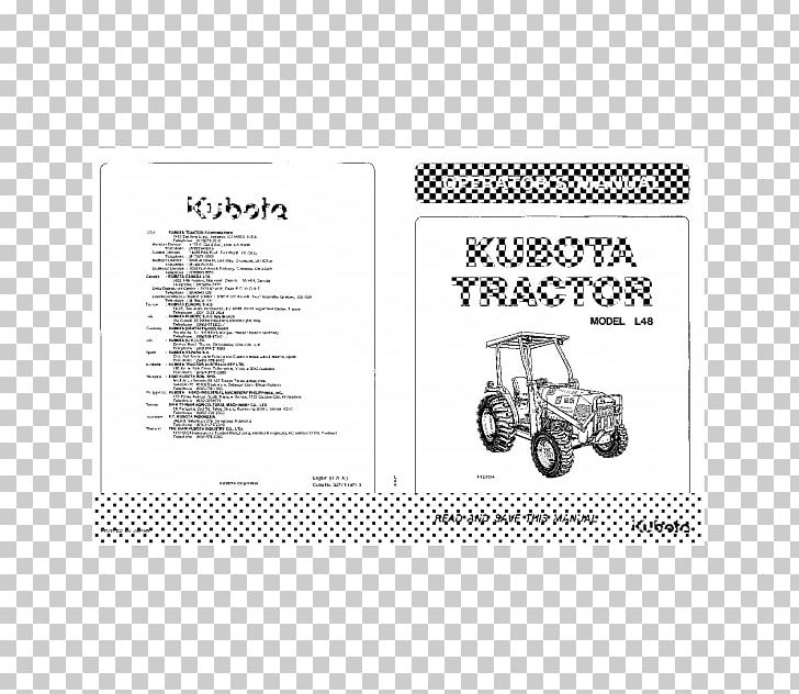 Paper Font Brand PNG, Clipart, Black And White, Brand, Kubota, Kubota 30, Maintenance Free PNG Download