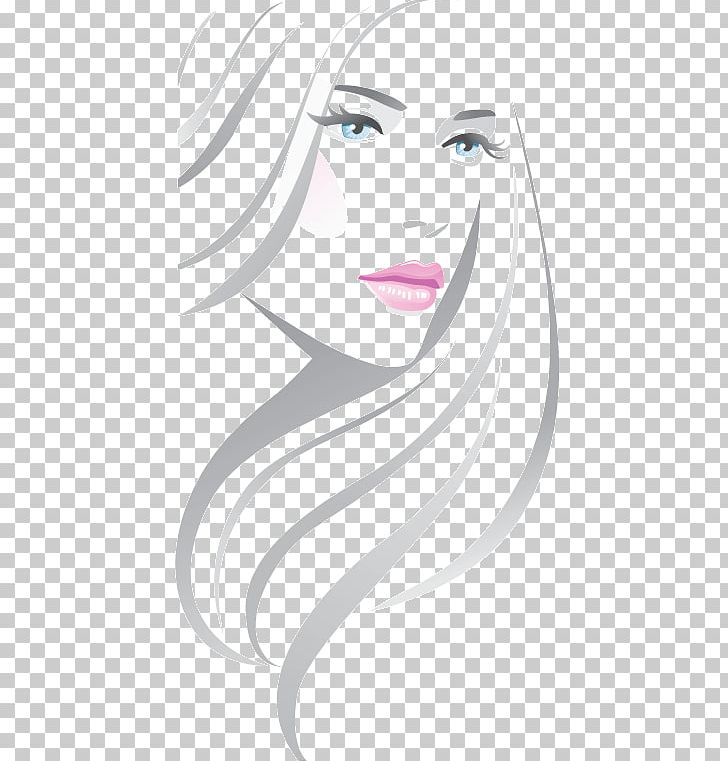 Beauty Parlour Illustration PNG, Clipart, Abstract Lines, Cosmetics, Design, Dynamic, Eye Free PNG Download