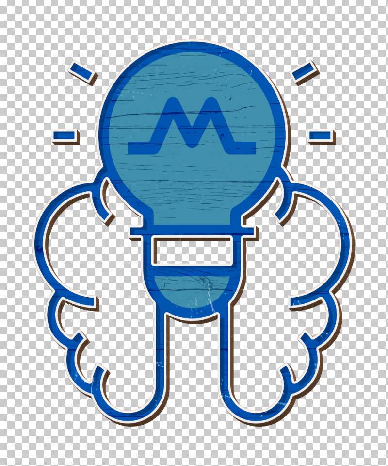 Brain Icon Lightbulb Icon Startup Icon PNG, Clipart, Blue, Brain Icon, Electric Blue, Lightbulb Icon, Logo Free PNG Download