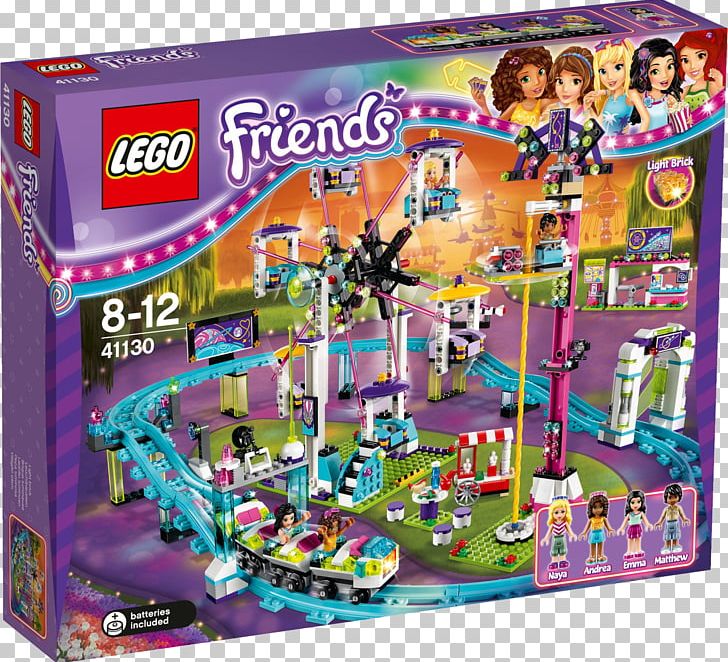 Amusement Park LEGO Friends Roller Coaster Toy PNG, Clipart, Amusement Park, Doll, Drop Tower, Ferris Wheel, Funko Free PNG Download