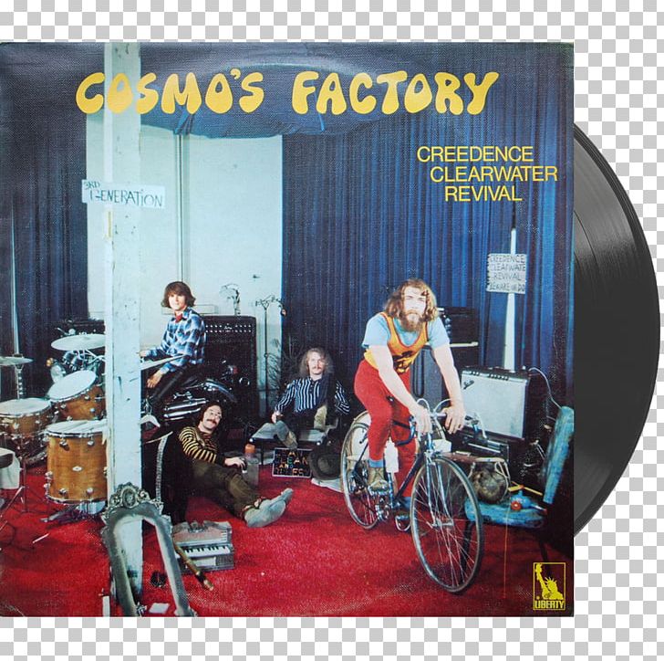 Cosmo's Factory Creedence Clearwater Revival Phonograph Record LP Record Album PNG, Clipart,  Free PNG Download