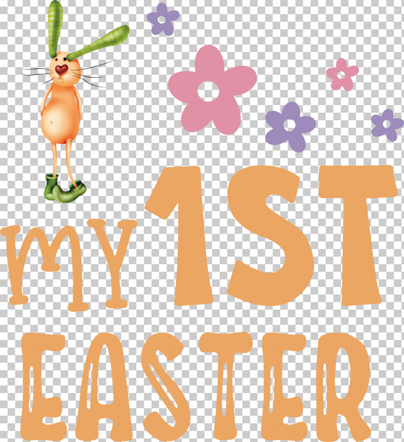 Happy Easter Day My 1st Easter PNG, Clipart, Behavior, Cartoon, Happiness, Happy Easter Day, Human Free PNG Download