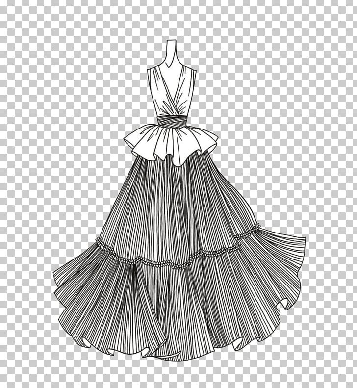 Brouillon Skirt Drawing Dress PNG, Clipart, Black, Black And White, Brouillon, Clothes Hanger, Dance Dress Free PNG Download