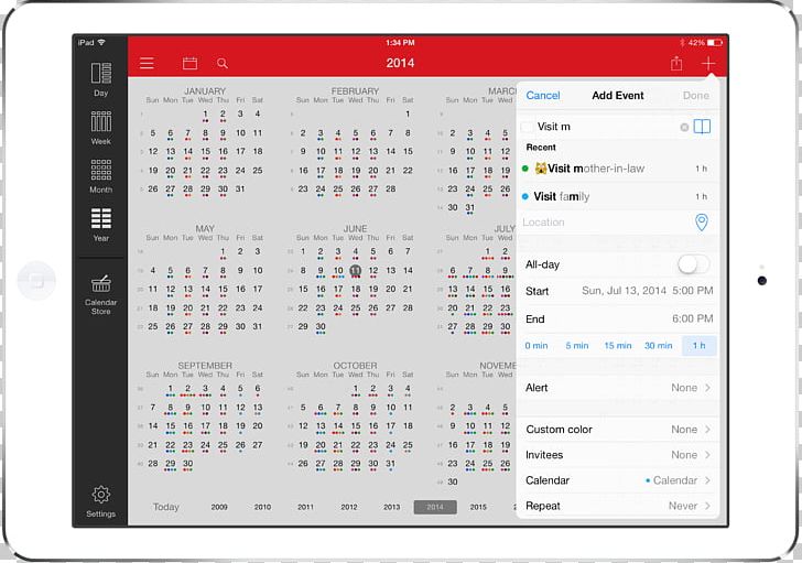 Calendar IOS 8 IPad App Store PNG, Clipart, Apple, Apple Watch, App Store, Brand, Calendar Free PNG Download