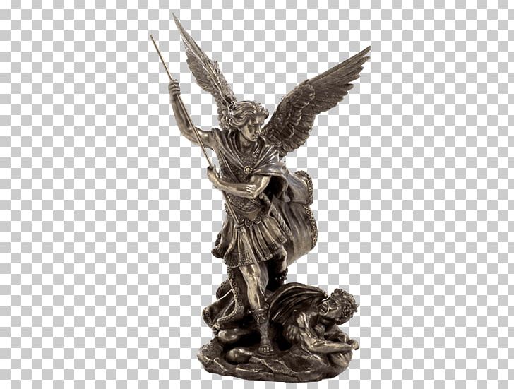 St. Michael Vanquishing Satan Archangel Sculpture Statue PNG, Clipart, Angel, Archangel, Bronze, Bronze Sculpture, Classical Sculpture Free PNG Download