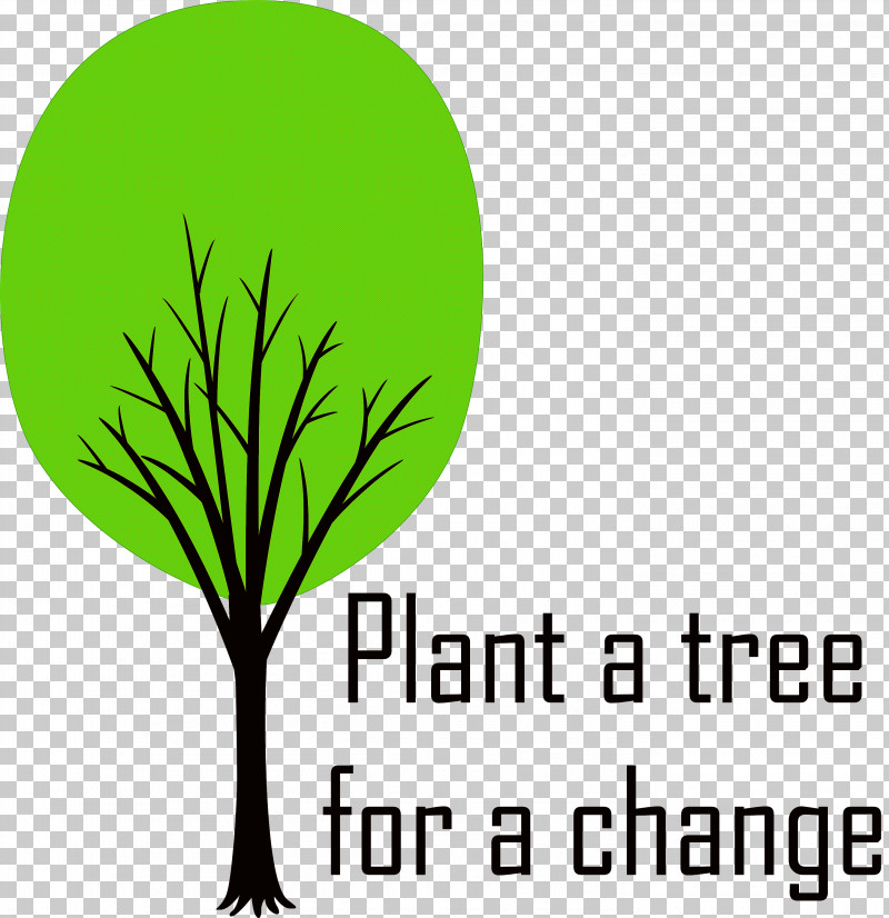 Plant A Tree For A Change Arbor Day PNG, Clipart, Arbor Day, Biology, Branching, Green, Leaf Free PNG Download