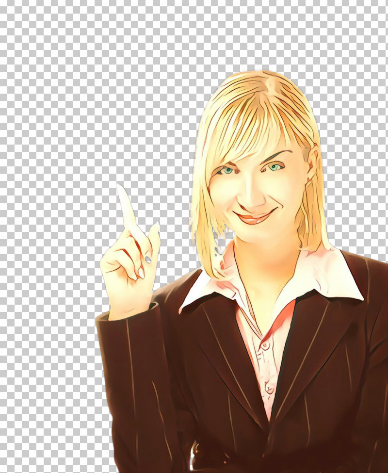 Cartoon Gesture Blond Finger Smile PNG, Clipart, Blond, Cartoon, Finger, Gesture, Smile Free PNG Download