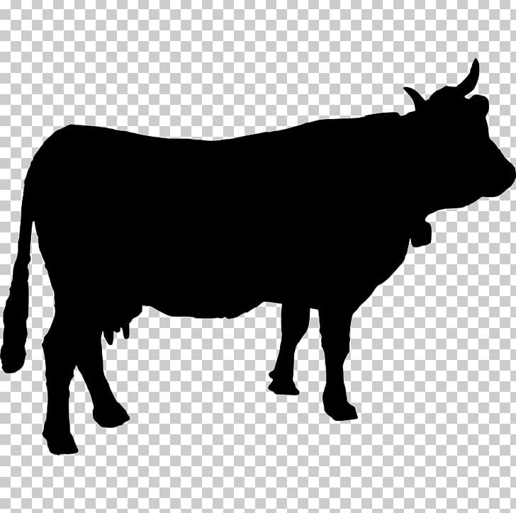 Holstein Friesian Cattle Silhouette Scalable Graphics PNG, Clipart, Black And White, Bull, Cattle, Cattle Like Mammal, Cow Goat Family Free PNG Download