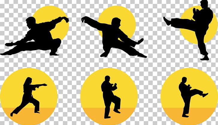 Silhouette Tai Chi Martial Arts PNG, Clipart, Clip Art, Martial Arts, Silhouette, Tai Chi, Taiji Free PNG Download
