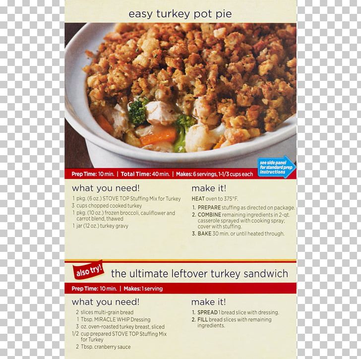 Stove Top Stuffing Pot Pie Turkey Casserole PNG, Clipart, Bread Crumbs, Casserole, Cauliflower, Cooking, Cooking Ranges Free PNG Download