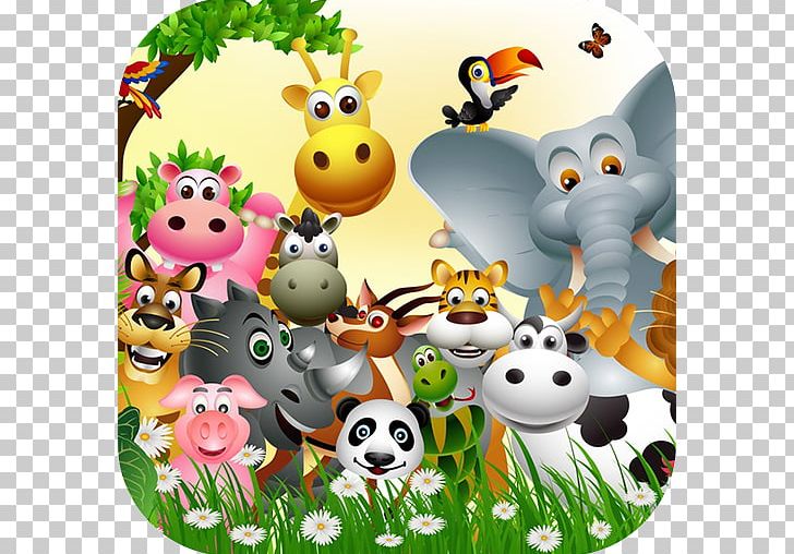Baby Jungle Animals Mural PNG, Clipart, Animal, Animale, Baby, Baby Jungle Animals, Cartoon Free PNG Download