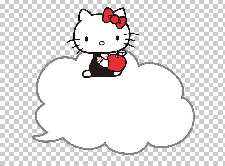 Hello Kitty Miffy Sanrio Cat PNG, Clipart, Animals, Area, Artwork, Black, Black And White Free PNG Download
