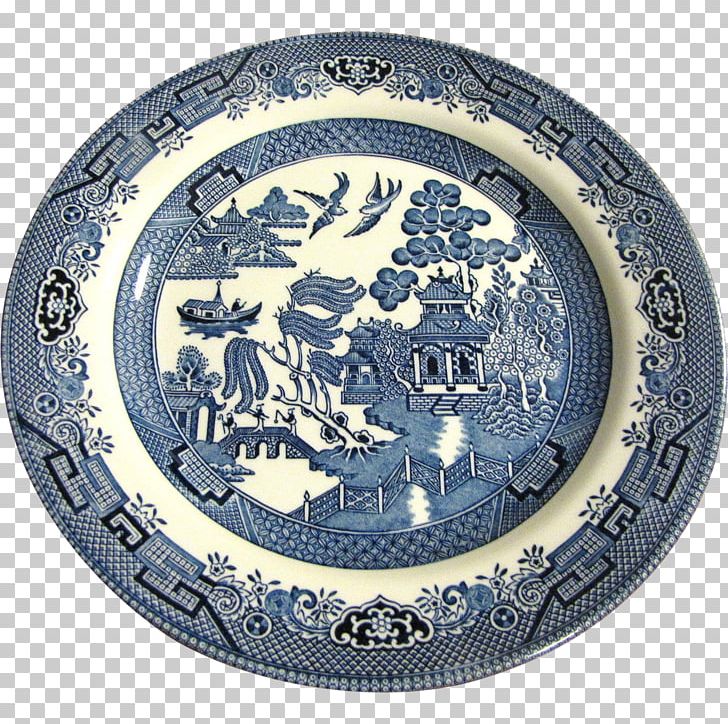 Willow Pattern Plate Johnson Brothers Tableware Churchill China PNG, Clipart, Amazoncom, Blue And White Porcelain, Bone China, Bowl, China Plate Free PNG Download